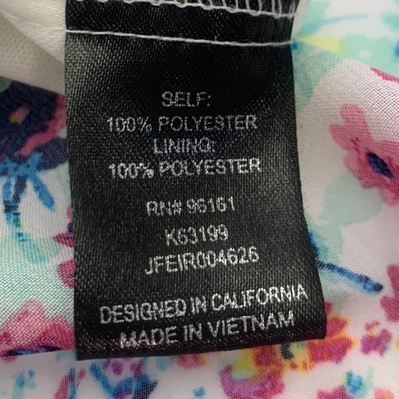 BeBop Multi Colored Floral Strap Dress Coastal Cowgirl - Picture 6 of 11